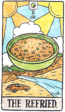 Food Fortunes. A Deck of Dinner Divination